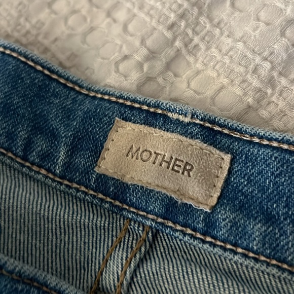NWT, Mother,  Outsider Sneak Jeans Nice - Picture 7 of 13